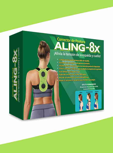 Corrector Postura Aling-8x