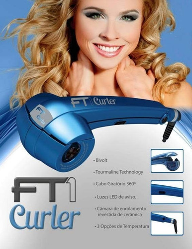 Imagem 2 de 3 de Modelador Cachos Ft1 Curler Bivolt