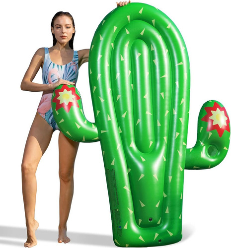 Inflable Flotante Para Alberca Jasonwell Giant Cactus Pool