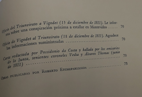 Política Luso Rioplatense 1810-1812 R Etchepareborda (Usado)
