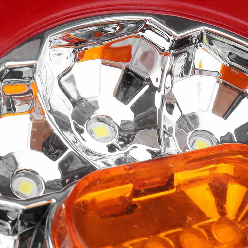 A 4 Luces Led Traseras Redondas 4 En 1 For Camión De 12 A 24