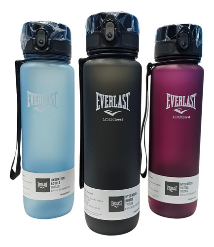 Termo Botella Everlast Tritan 1000ml Deportivo