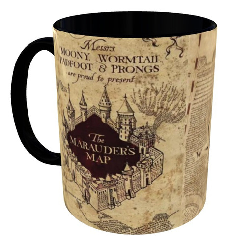 Mugs Harry Potter Mapa Del Merodeador Pocillo Hp