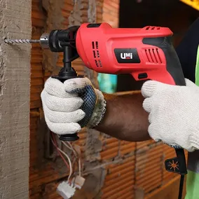 Taladro HU021 Atornillador Eléctrico De 13mm Rojo Umi 230V