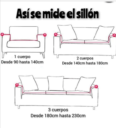 Set De Fundas Cubre Sillon Turca 3+1+1