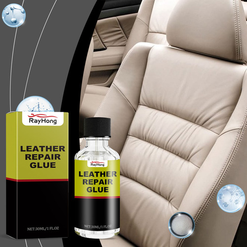 Adhesivo Restaurador De Piel Para Sofás De Coche, 30 Ml