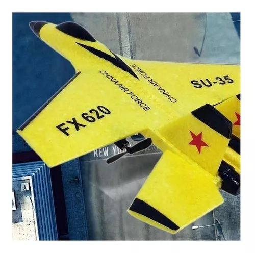 Avião De Controle Remoto 2.4g Su35 Brinquedos Modelo De Cor Red