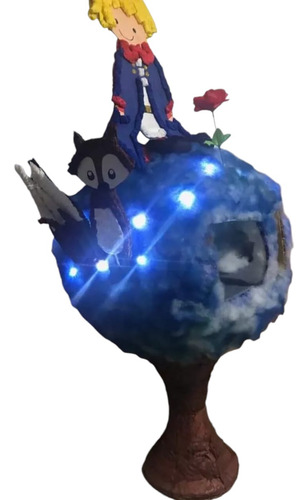 Maqueta Gigante Para Souvenirs El Principito Con Luces