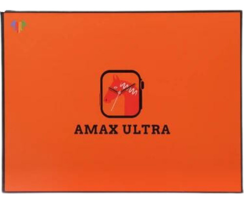 Imagem 2 de 8 de Amax Ultra Smartwatch + 1 Pulseira Brinde (preto)