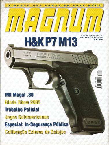 Revista Magnum 80 Agosto/setembro 2002 (Usado)