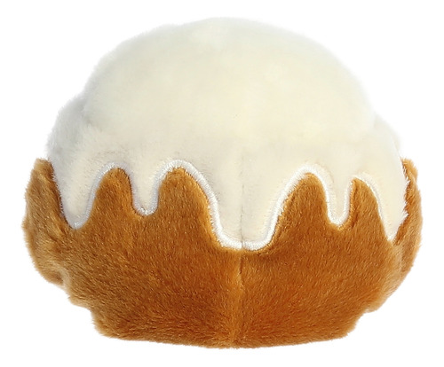 Peluche Aurora® Palm Pals Sugary Cinnamon Roll Felpa 12 Cm Marrón Claro