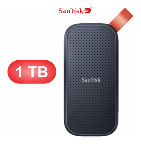 Hd Externo Ssd 1tb Sandisk Portátil 3.1 Usb-c Cor Preto