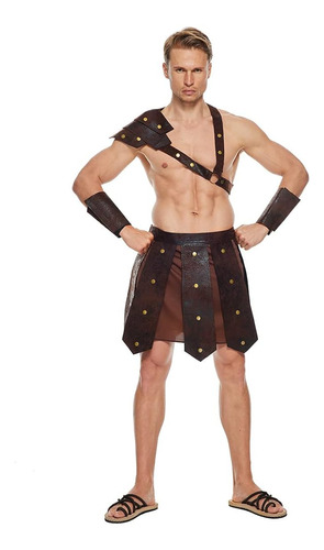 Disfraz Guerrero Gladiador Romano Para Hombre Disfraz Hallow