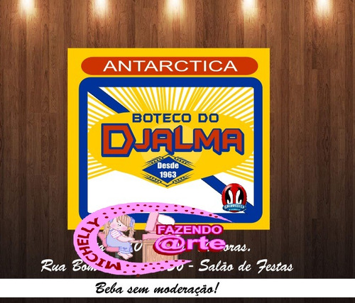 Imagem 2 de 5 de Convite Festa Boteco 10x15 - Envelope Grátis