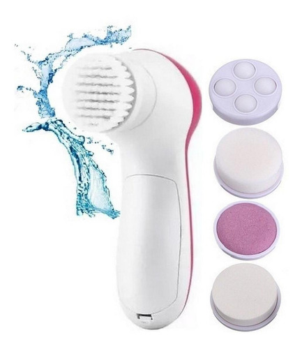 5 In 1 Beauty Care Brush Massager Scrubberel Cepillo Facial