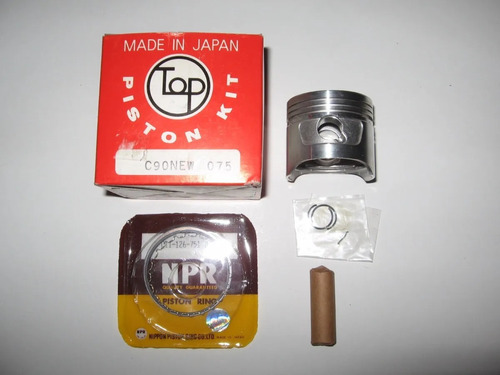 Kit Piston Japon Honda C90 Econo Power 90 C90 Faro Redondo