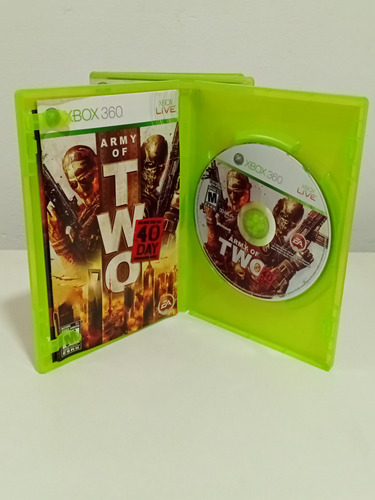 Army Of Two 40th Day Xbox 360 Ea Maxgamessm (Usado)