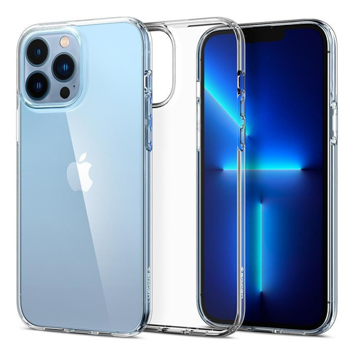 Imagem 4 de 6 de Capa Spigen Liquid Crystal Clear Para iPhone 13 Pro Max 6.7'