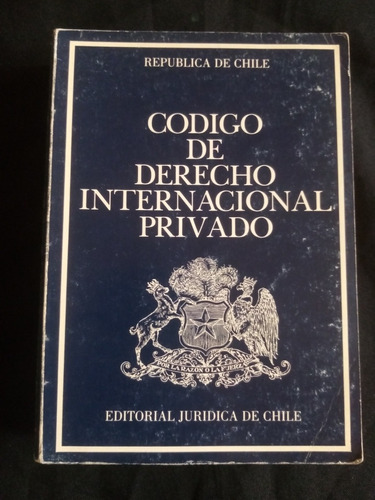 Código De Derecho Internacional Privado. 1992, Ed. Jurídica 