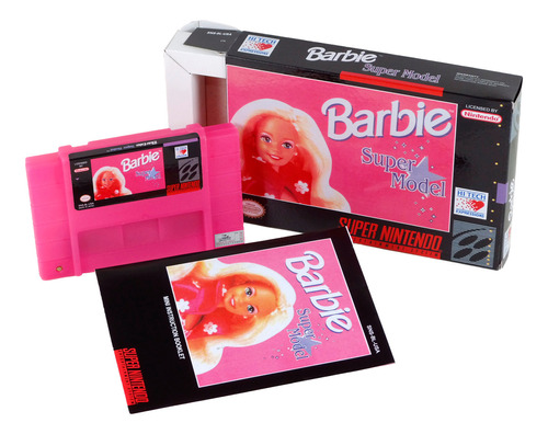 Barbie Super Model Super Nintendo Snes Completo