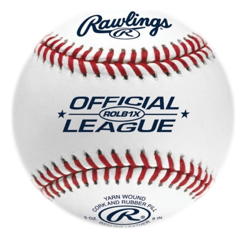 Pelota Rawlings Rolb1x - Official League Practice Baseballs 