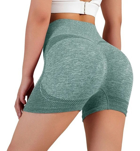 Shorts Deportivo Para Mujer Levanta Glúteos Push Up 