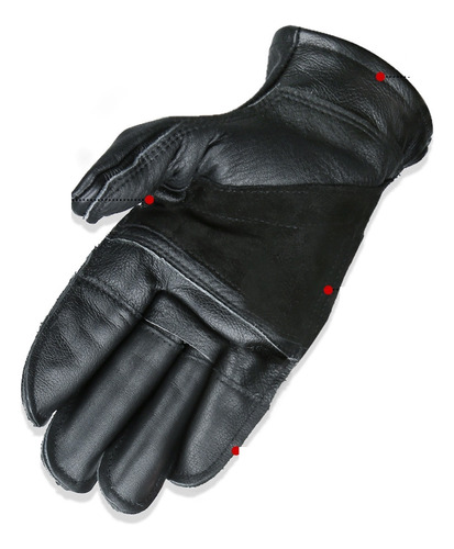 Guantes De Cuero For Rappel For Montañismo Al Aire Libre,