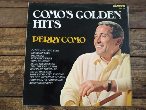 Perry Como´s Golden Hits Disco Vinilo Lp Inglés 