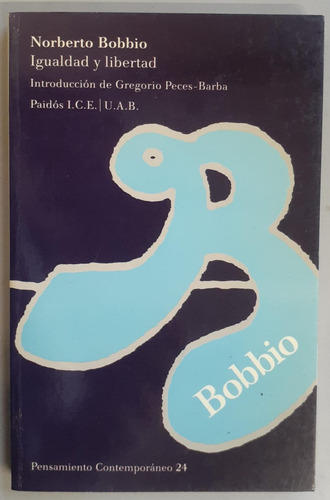 Igualdad Y Libertad - Norberto Bobbio - Texto Em Espanhol