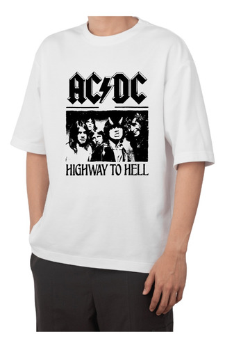 Polera Manga Corta - Ac/dc