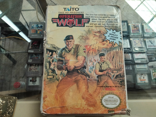 Operation Wolf Nintendo Nes
