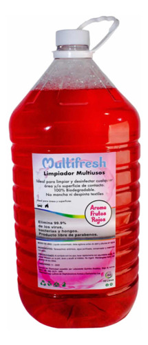 Multifresh Limpiador Multiusos 10 Lt