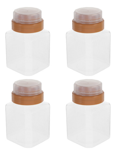 Botellas De Miel De Plástico Reutilizables De 4 Piezas Con T