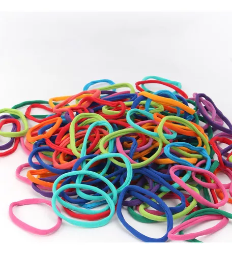 192pcs Potholder Weaving Loom Loops Multicolored Elastic Loom Bands for  Kids 