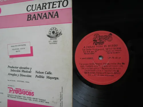 Combo Mayorca Cuarteto Banana Todos A Bailar Lp Vinilo 1984 (Usado)