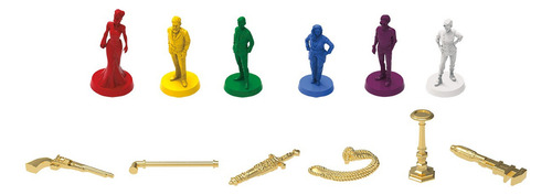 Juego De Mesa Clue El Clásico Juego De Misterio Hasbro F6420