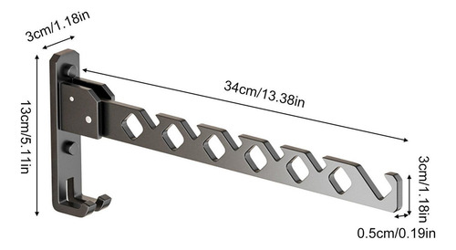 Colgador Plegable De Pared Xt Wall Rackmuchas Gracias Por Co
