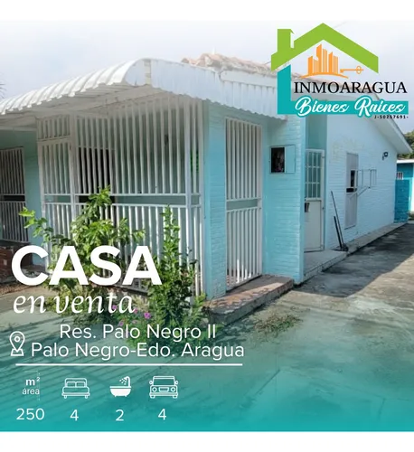 Casa En Venta/ Palo Negro/ Yp1390