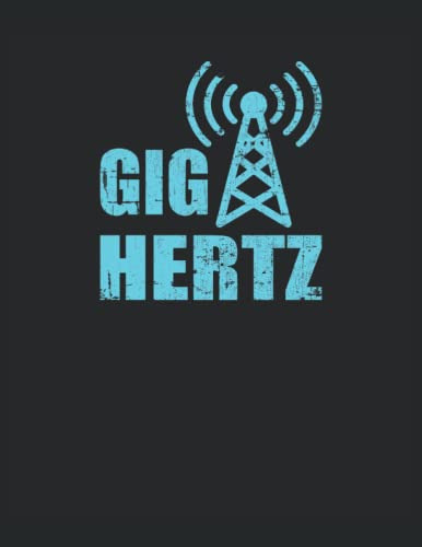 Radioaficionado Giga Hertz: Cuaderno | Cuadriculado | A Cuad