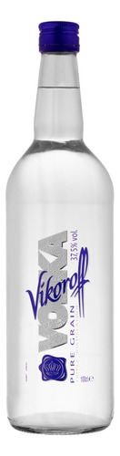 Vodka Tridestilada Vikoroff Garrafa 1l