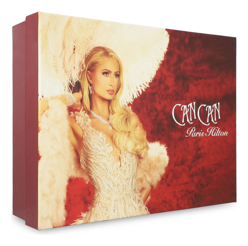 Set Paris Hilton Can Can 4pzs Para Dama