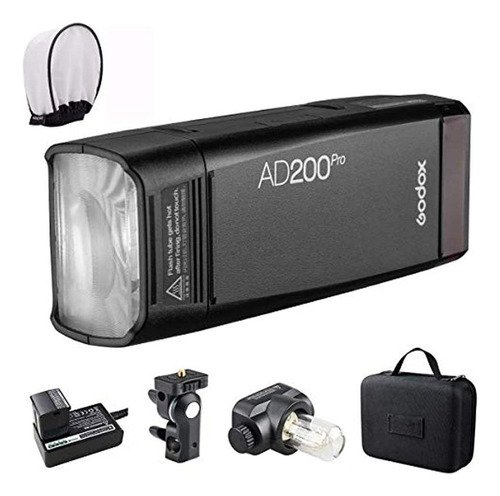 Pro Con Difusor Pergear, Estroboscópico De Flash De 200 W