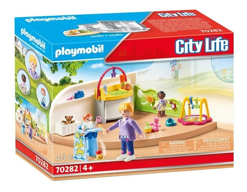 Playmobil Habitacion De Bebes Guarderia City Life 70282 Ed