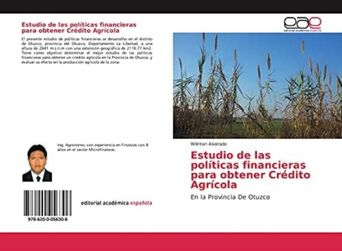 Libro: Estudio De Las Políticas Financieras Para Obtener En