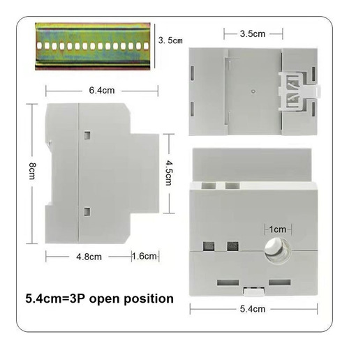 Voltímetro Digital Lcd Ac Amperímetro Ac40-450v Multímetro 6