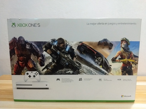 Xbox One S 1tb C/un Joystick + 3 Meses De Game Pass Y Live!!