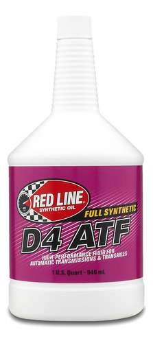 Aceite Sintetico Red Line D4 Atf Transmision Automatica 1pz