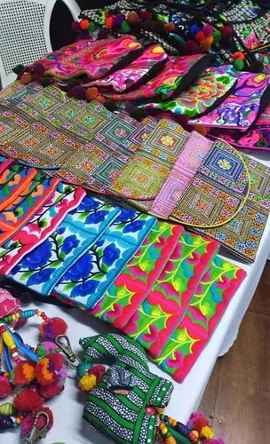 Monedero tela online hippie