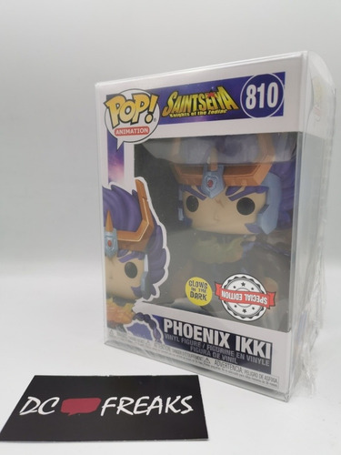 Imagen 2 de 2 de Phoenix Ikki Fénix Glow Saint Seiya Funko Pop