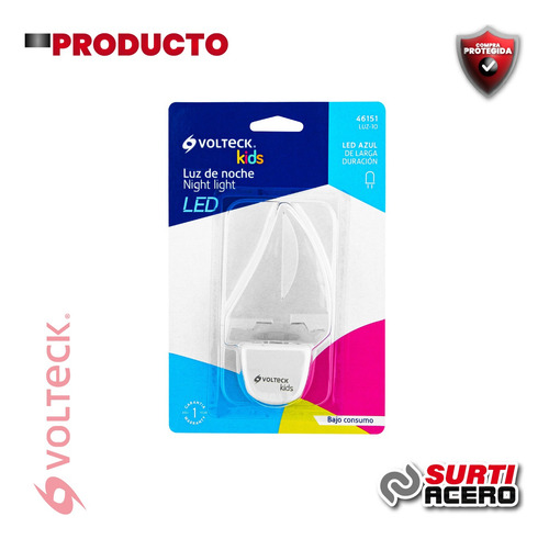 Luz De Noche De Led, Barco, Volteck 46151